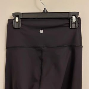 Lululemon Wunder Under High Rise Tight 25” Black Leggings